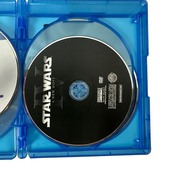 Star Wars Original Trilogy Blu Ray DVD Set 6 Discs A New Hope Empire Returns - Picture 6 of 12
